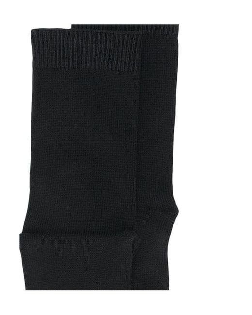 Maison Margiela Black Split Toe Socks