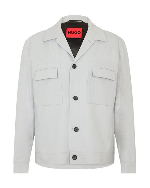 Boss Gray Suit Jacket for men
