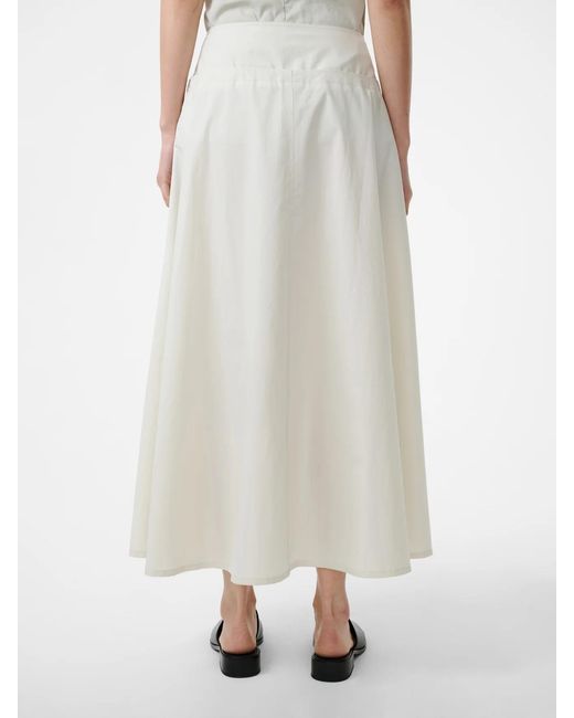 Studio Nicholson White Agat Skirt