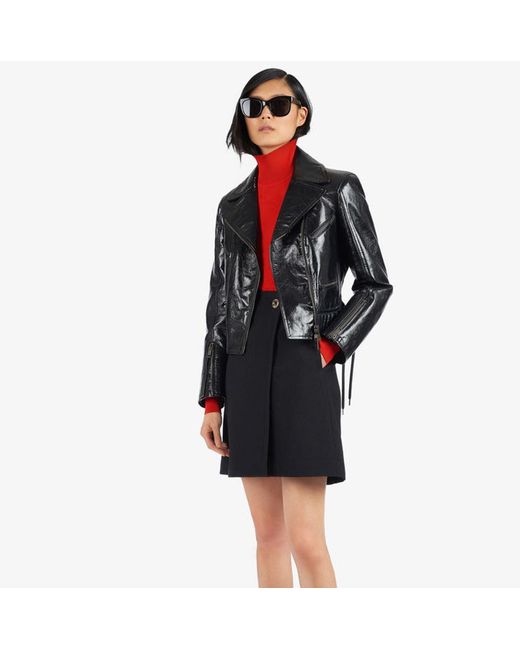 Givenchy Black Mini Wrap Skirt