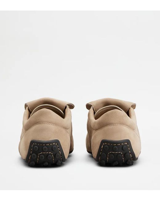 Tod's Brown Round-Toe Sneakers for men