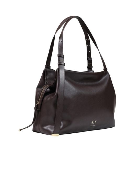 ARMANI EXCHANGE Black Shoulder Bag