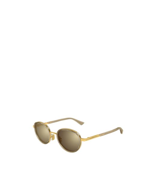Bottega Veneta Multicolor Eyewear Oval Frame Sunglasses for men