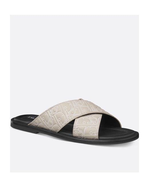 Dior White Alias Sandal for men