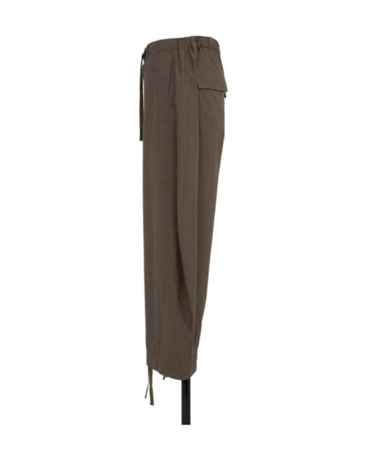 Sacai Brown Typewriter Pants for men