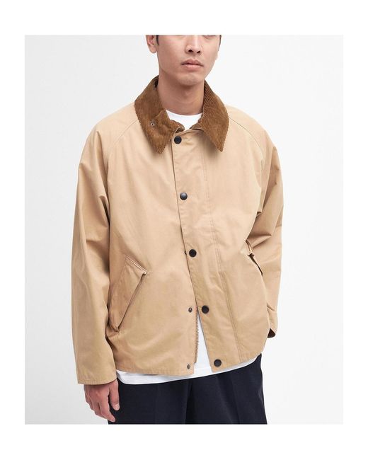 Barbour Natural High-Neck Long-Sleeved Jacket for men