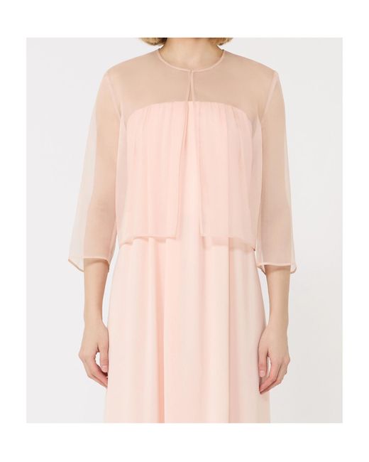 Max Mara Pink Short Shawl Jacket