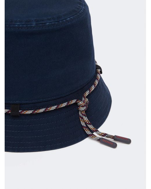 Weekend by Maxmara Blue Logo Fisherman's Hat