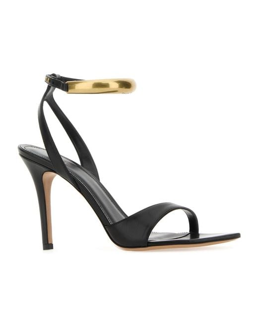 Isabel Marant White Yluan Ankle Strap Sandals