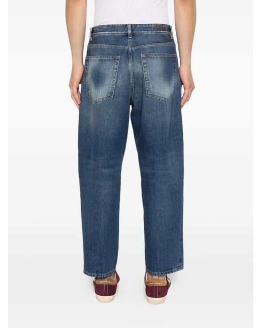 Dondup Blue Anthony Loose Jeans for men