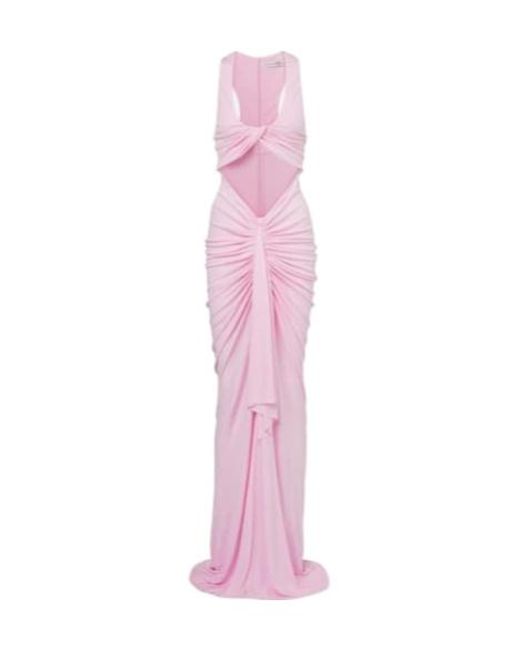 Christopher Esber Pink Maxi Dress