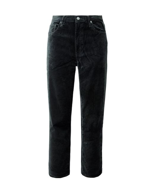 FRAME Black Le Sleek Flared Casual Pants