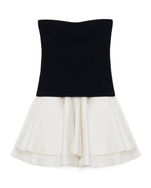 Jonathan Simkhai Black Isabelle Off-Shoulder Mini Dress