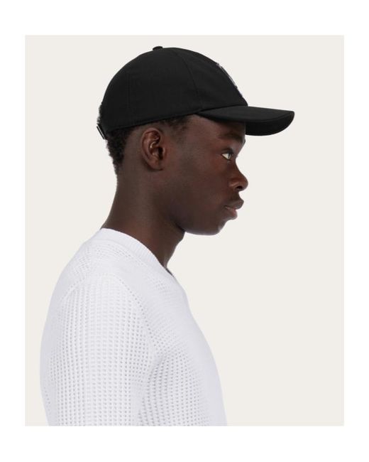 Ferragamo Blue Gancini Baseball Cap for men