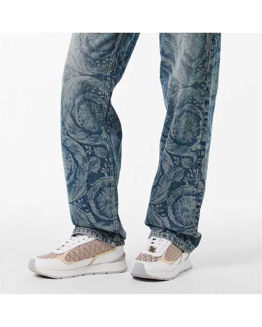 Versace White Chunky Trainers