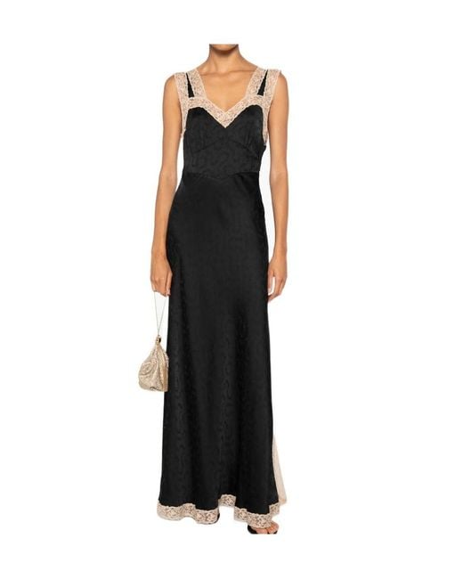 Rixo Black Lace Dress