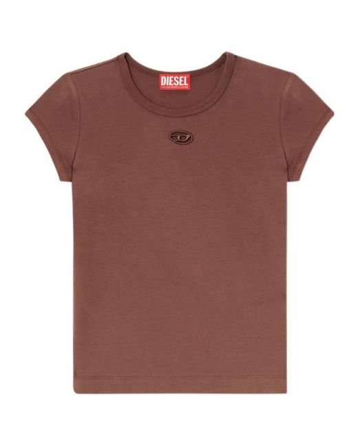 DIESEL Brown T-Angie-Od T-Shirt