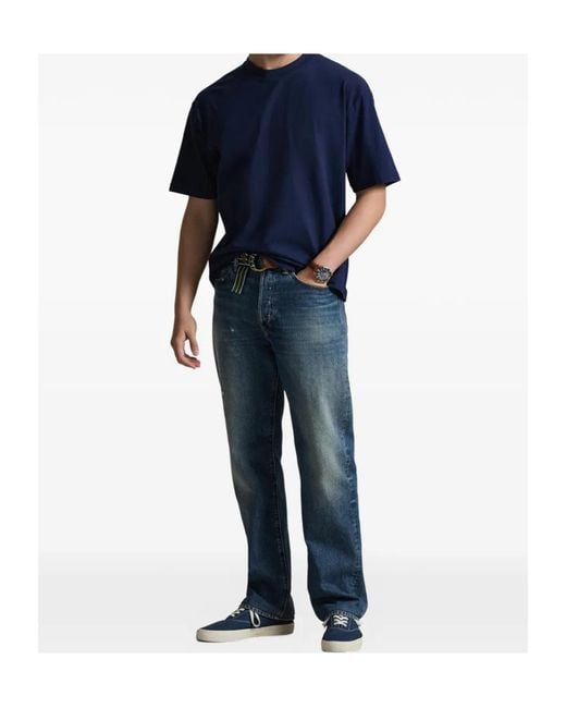 Polo Ralph Lauren Blue Logo T-Shirt for men