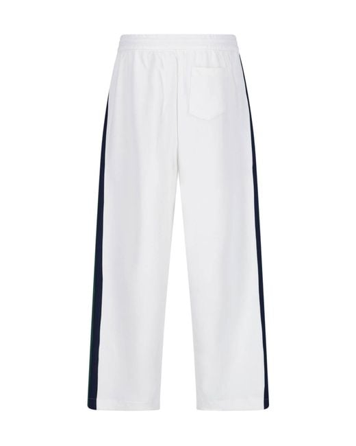 Polo Ralph Lauren White Cotton-Blend Trousers for men
