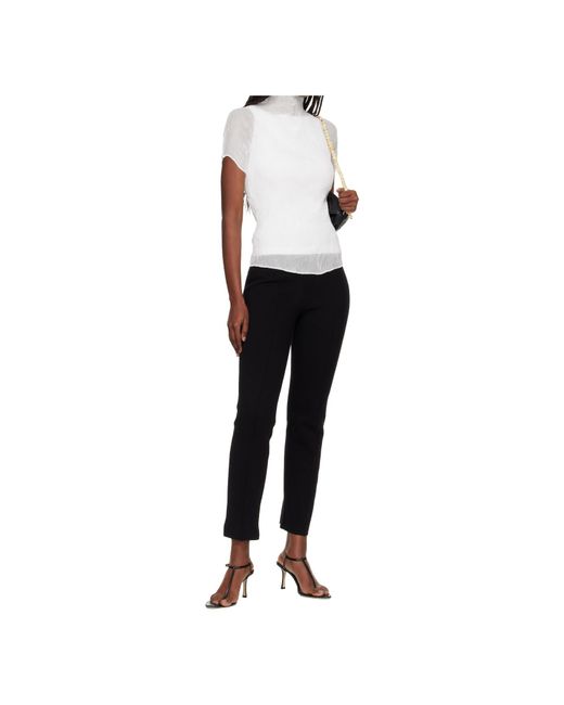 Issey Miyake White Semi-Transparent T-Shirt