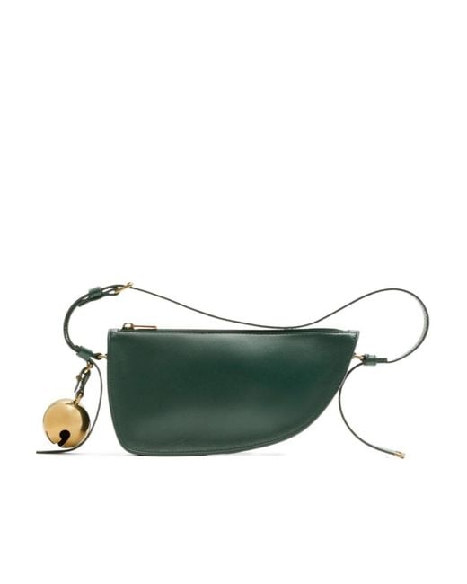 Burberry Green Shield Sling Mini Shoulder Bag