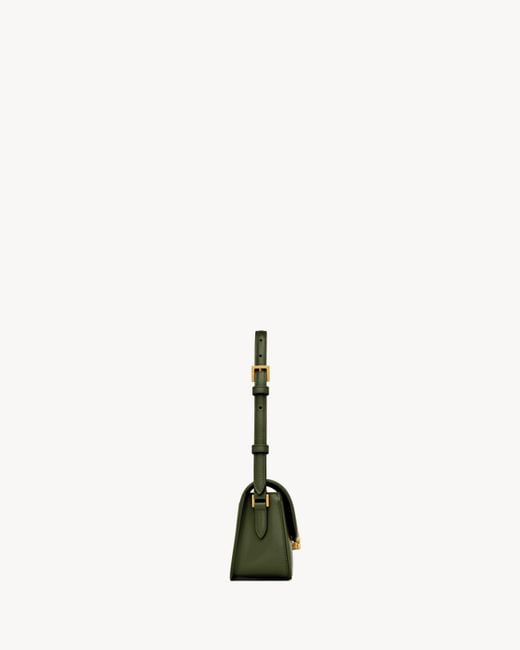 Saint Laurent Green Mini Solferino Shoulder Bag