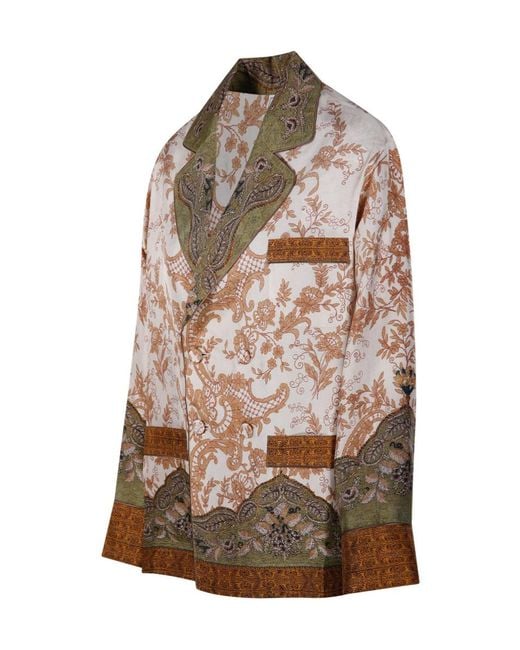 Pierre Louis Mascia Brown Cialda Jacket