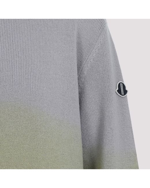 Moncler Gray Subhuman Cashmere Jumper for men