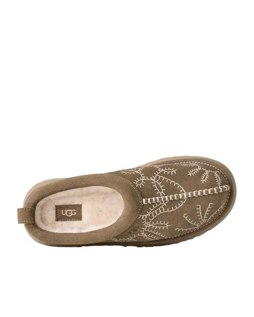 Ugg Brown Platform Flats