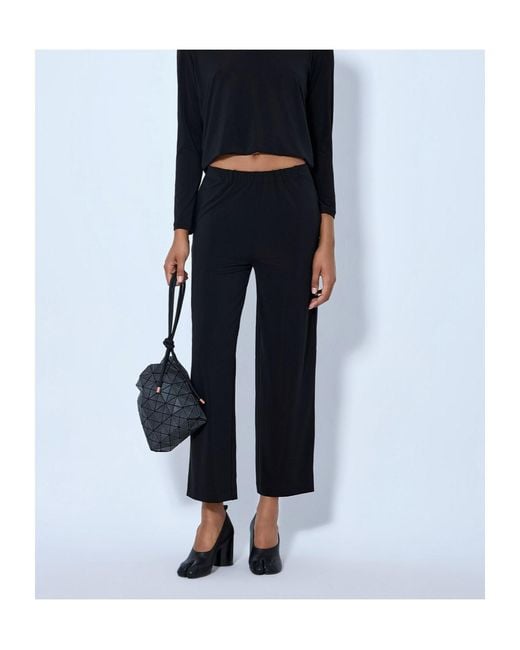 Issey Miyake Blue Elasticated Waist Trousers