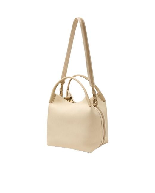 Loro Piana Natural Bale Large Shoulder Bag