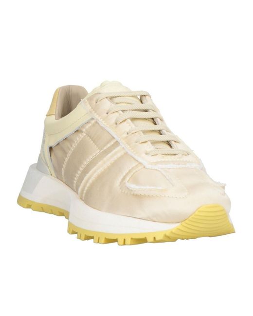 Maison Margiela Natural Minimalist Low-Top Sneakers