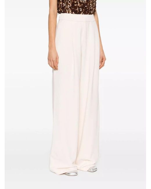 Dries Van Noten White Straight Sweatpants