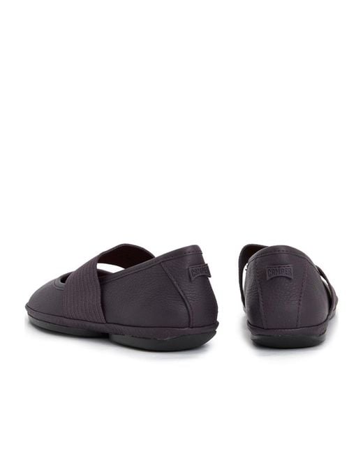 Camper Brown Right Nina Ballerina Shoes