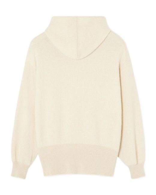 Loro Piana White Mersey Hoodie