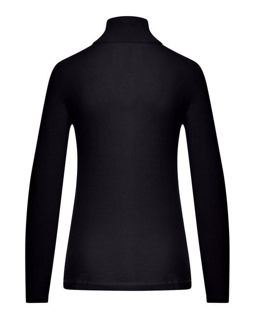 Max Mara Blue Meana Cashmere Turtleneck