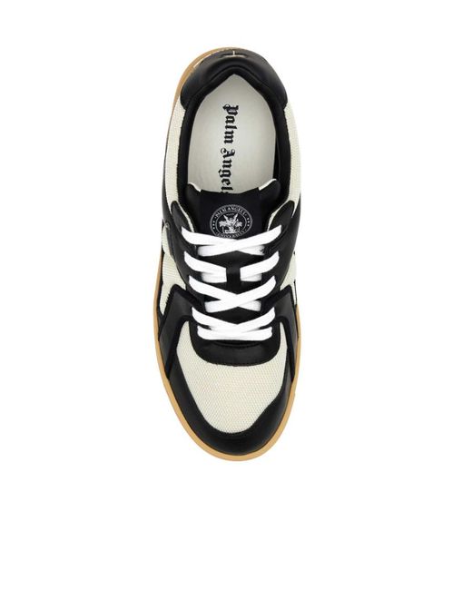 Palm Angels Black University Sneakers for men