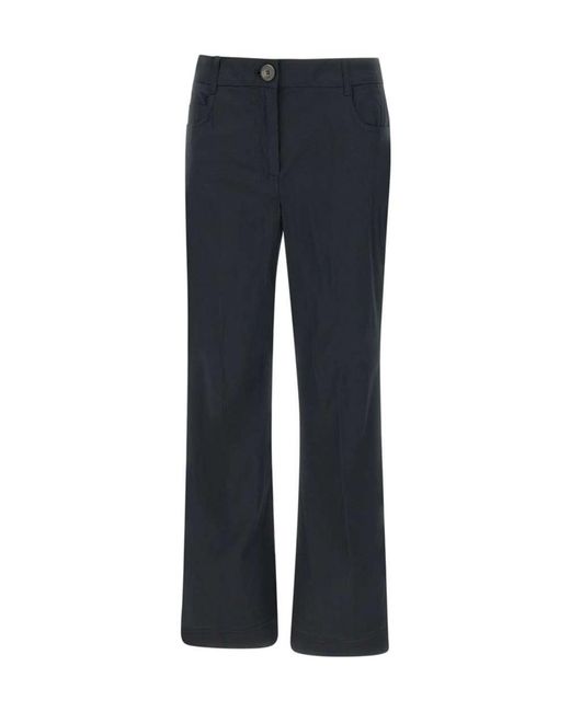 Marella Blue Belt Loops Slacks