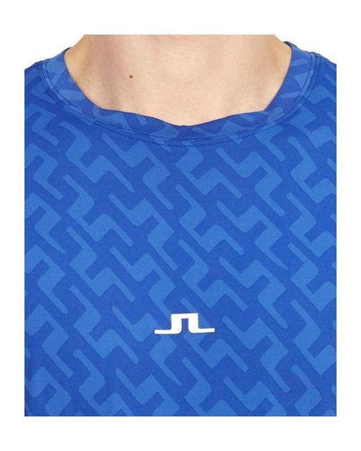 J.Lindeberg Blue Thor Long-Sleeve Top for men