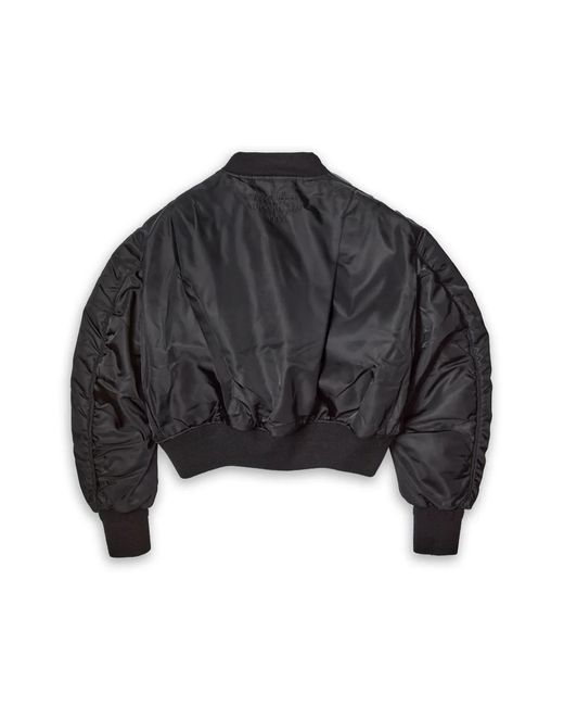 Acne Black Long-Sleeved Casual Jacket