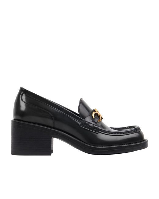 Chloé Black Chloé Dakota Heeled Loafers