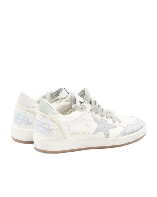 Golden Goose Deluxe Brand White Ball-star Sneakers