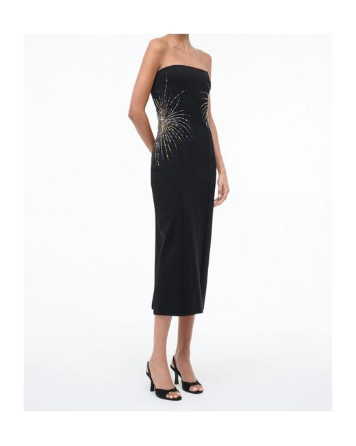 Staud Black Britney Dress Firework