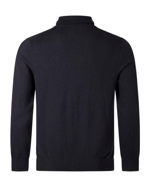 Paul Smith Blue Ps Paul Smith Zebra Roll Neck Jumper for men