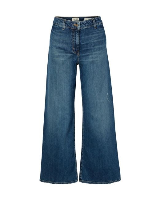 Nili Lotan Blue Megan Flared Jeans