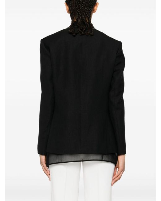 Brunello Cucinelli Black Single Breasted Jacket