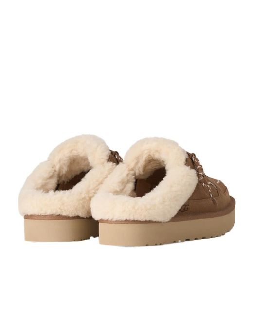 Ugg Brown Lowmel Mule Slip-On Sneakers