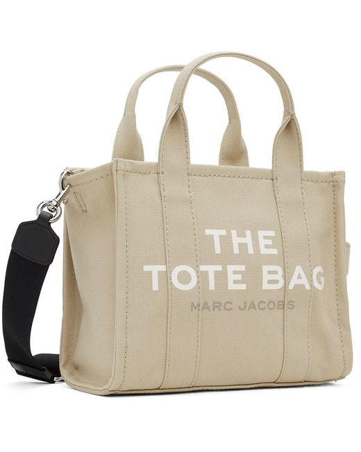 Marc Jacobs Natural Logo Printed Shoulder Bag