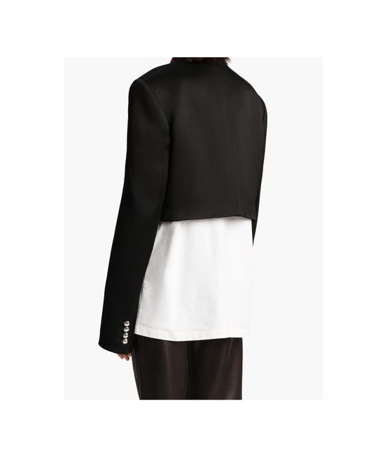 Khaite Black Samuelson Button Jacket