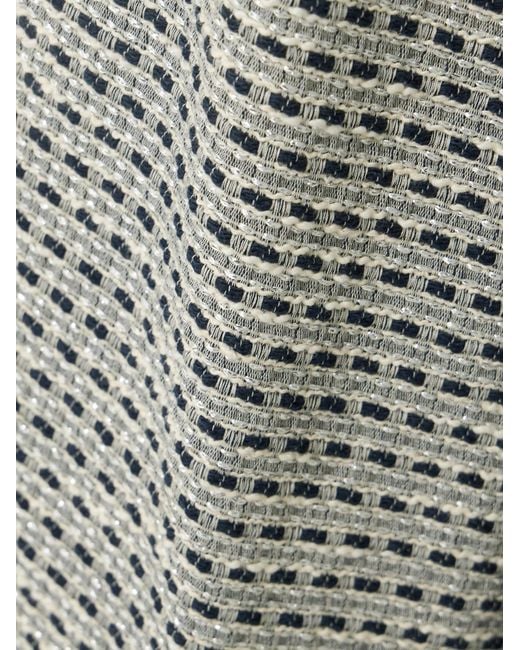 Lisa Marie Fernandez Gray Bouclé-Tweed Wide-Leg Pants